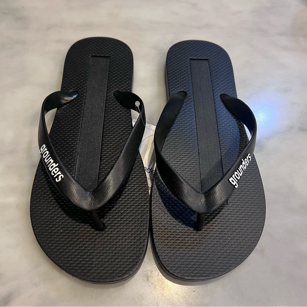 Grounding flip flops. Women's Sandals